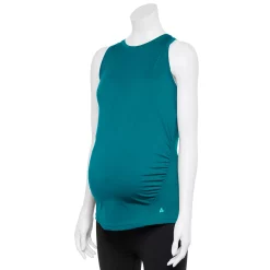 Maternity Tek Gear® Workout Tank -The Tek Style Shop 5913950 Night Life Teal