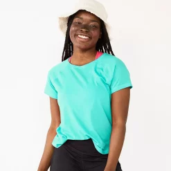 Women's Tek Gear® Core Raglan Tee -The Tek Style Shop 5942070 Aruba Bay