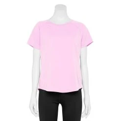 Women's Tek Gear® Core Raglan Tee -The Tek Style Shop 5942070 Cora Pink