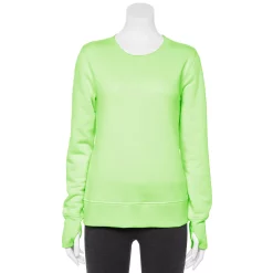 Women's Tek Gear® Ultrasoft Fleece Sweatshirt -The Tek Style Shop 6119993 Awakening Green